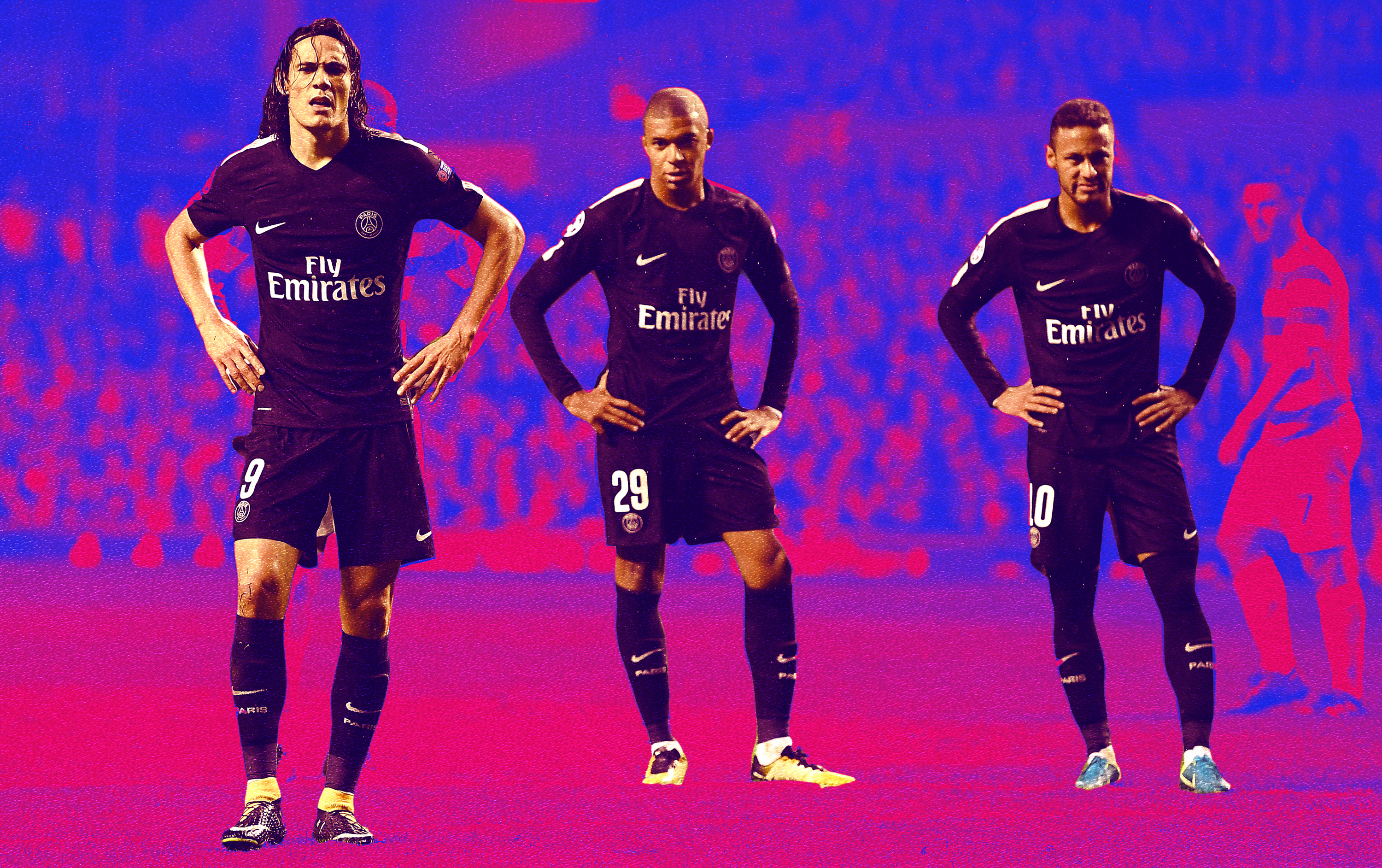 The Two Sides of Neymar, Cavani, and Mbappé - The Ringer, image size:3000x1884