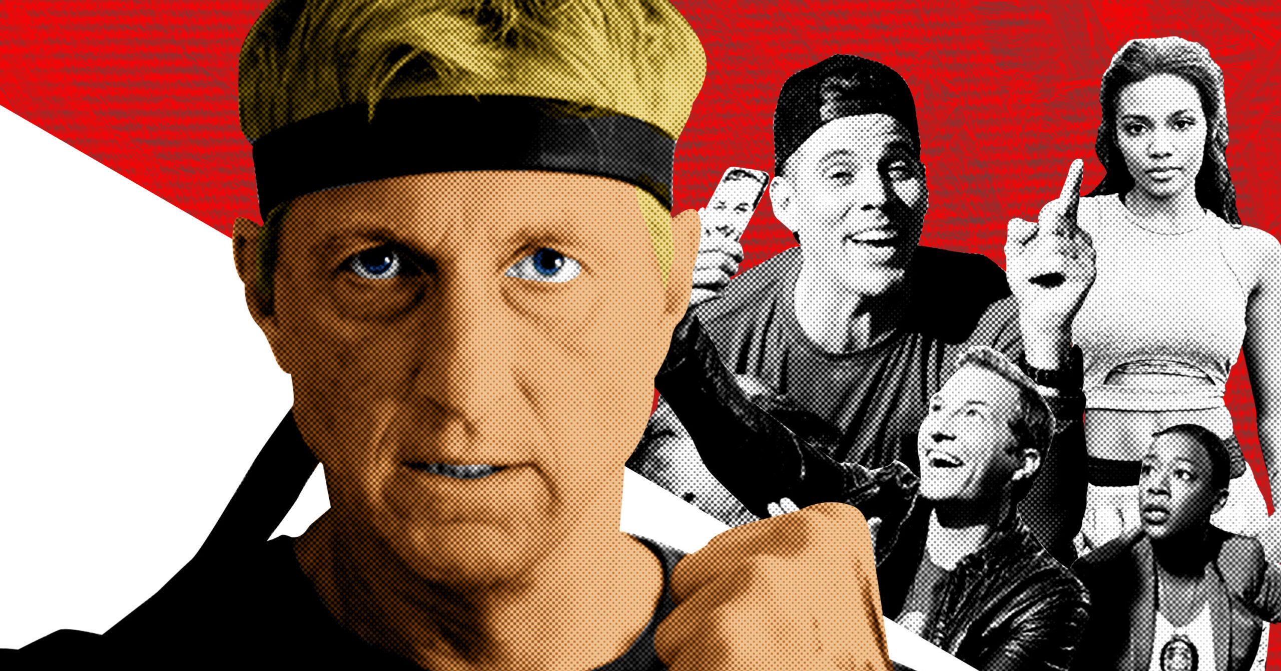 streaming service icon with martial arts theme