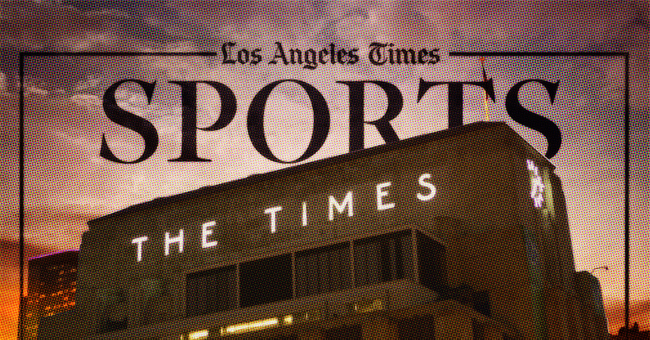 Los Angeles Times スポーツ新聞 51-51!! cropped-