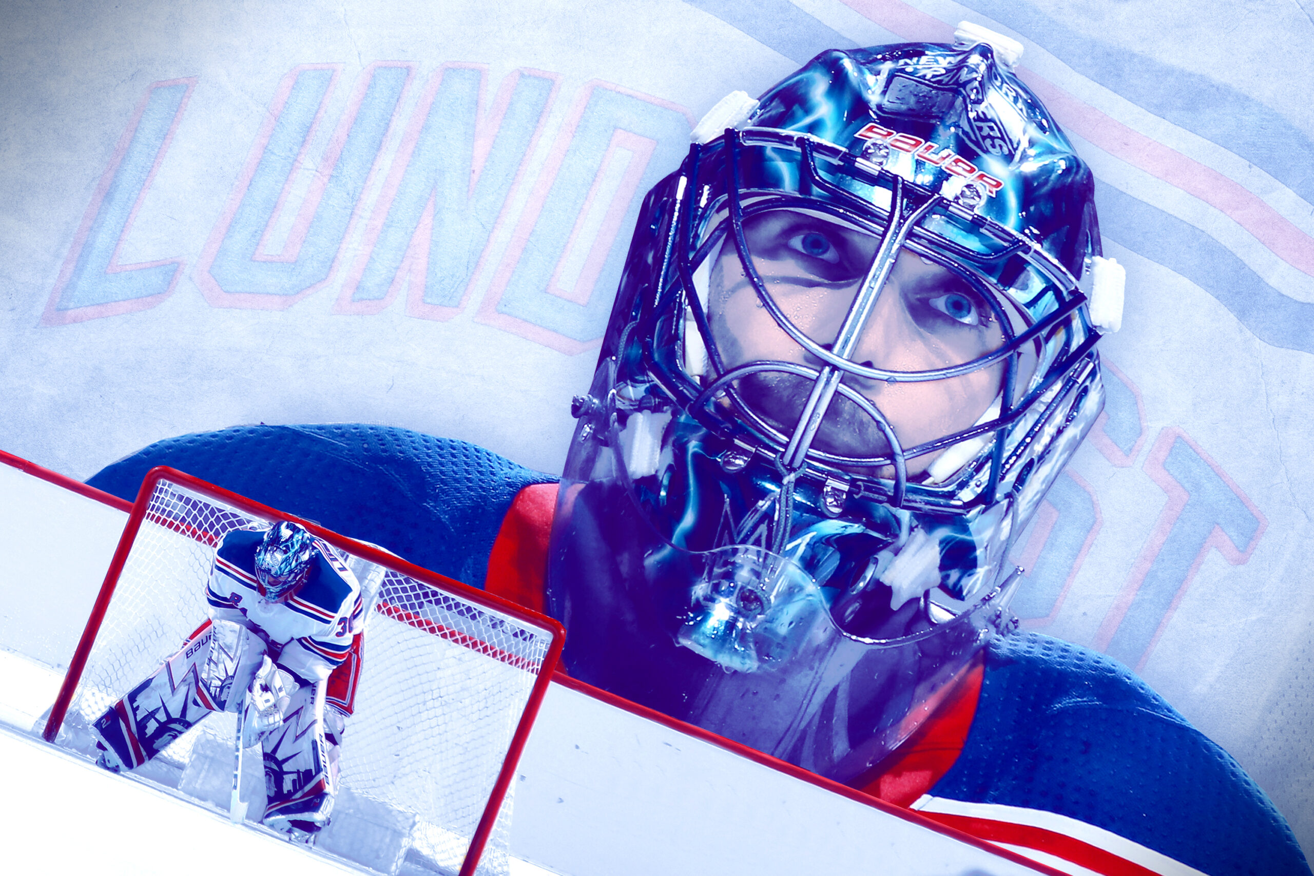I Love Goalies!: Henrik Lundqvist 2015-16 Mask, image size:2560x1707