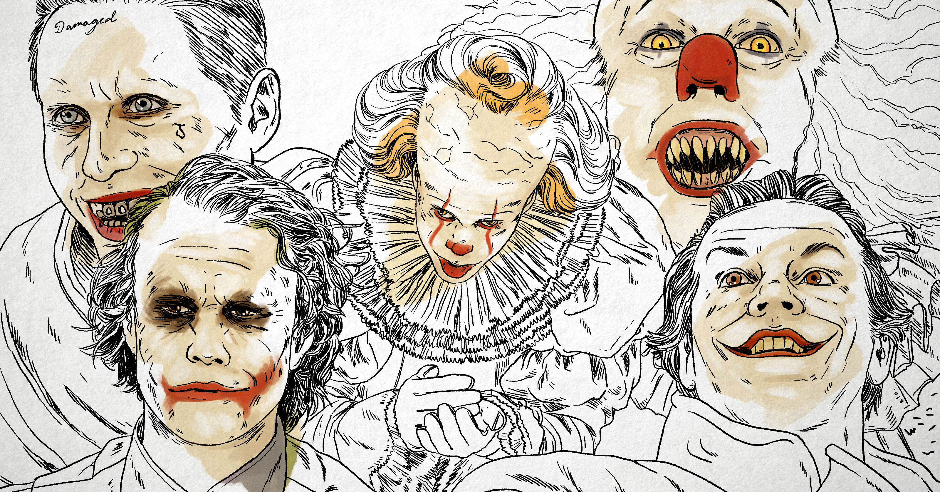 Clown Inception Let’s Put a Smile on That Face: The Evolution of Clowns in Hollywood ...