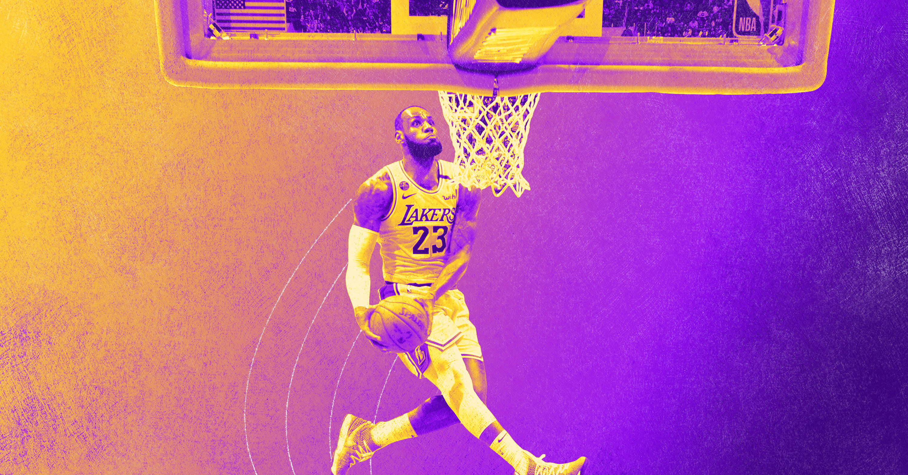 lebron cosmic dunk