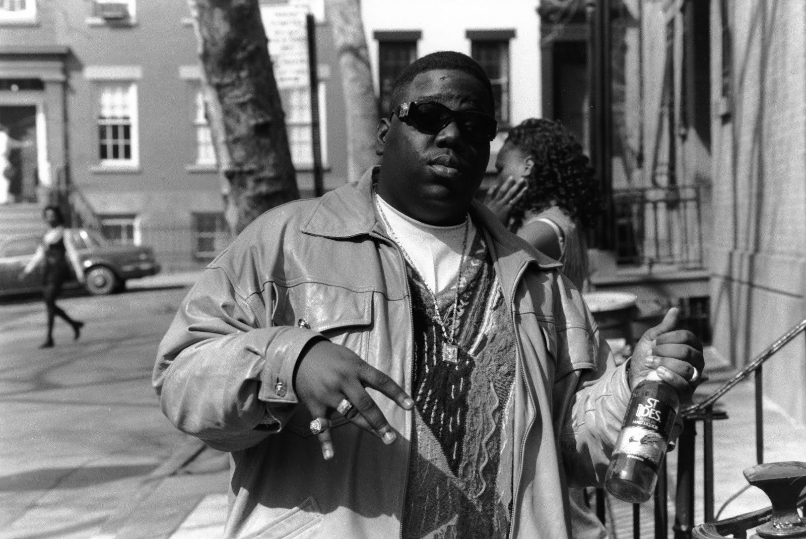 洋楽 Notorious B.I.G. Gong/ Out in the street The Notorious B.I.G. Freestyling On a Brooklyn Street Corner