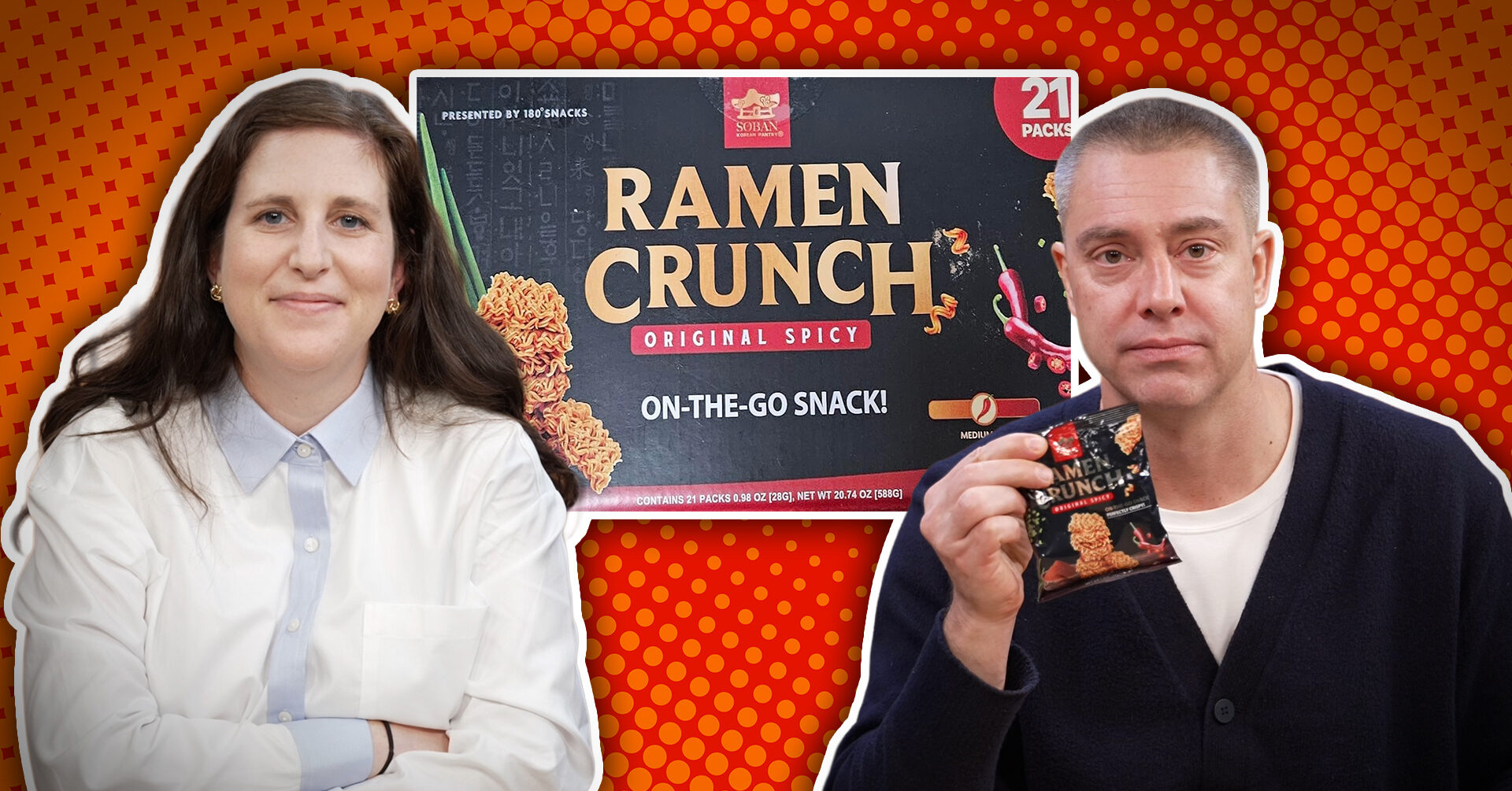 Urine-Based Food, a Viral Gender-Reveal Cake, and Tasting Ramen Crunch ...