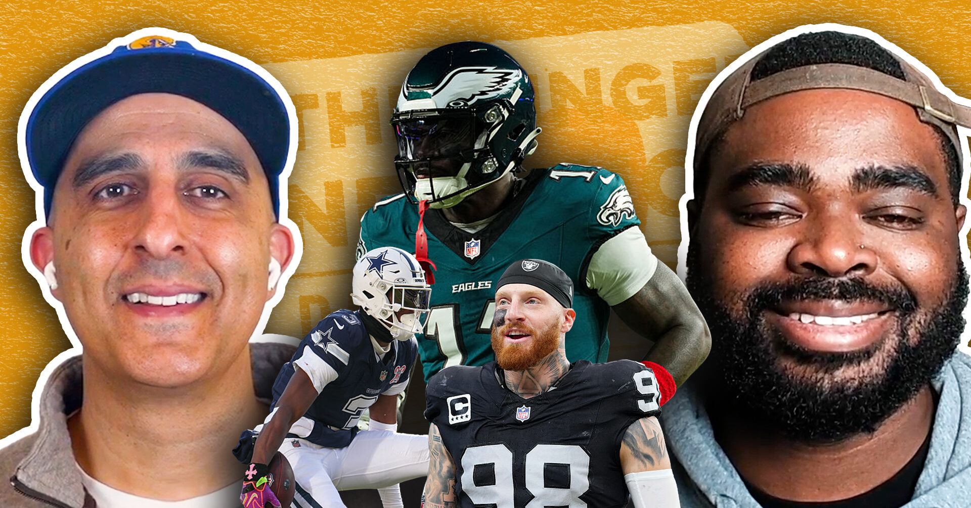 Maxx Crosby Fake Trades, A.J. Brown’s Future, and Story Lines That Will ...