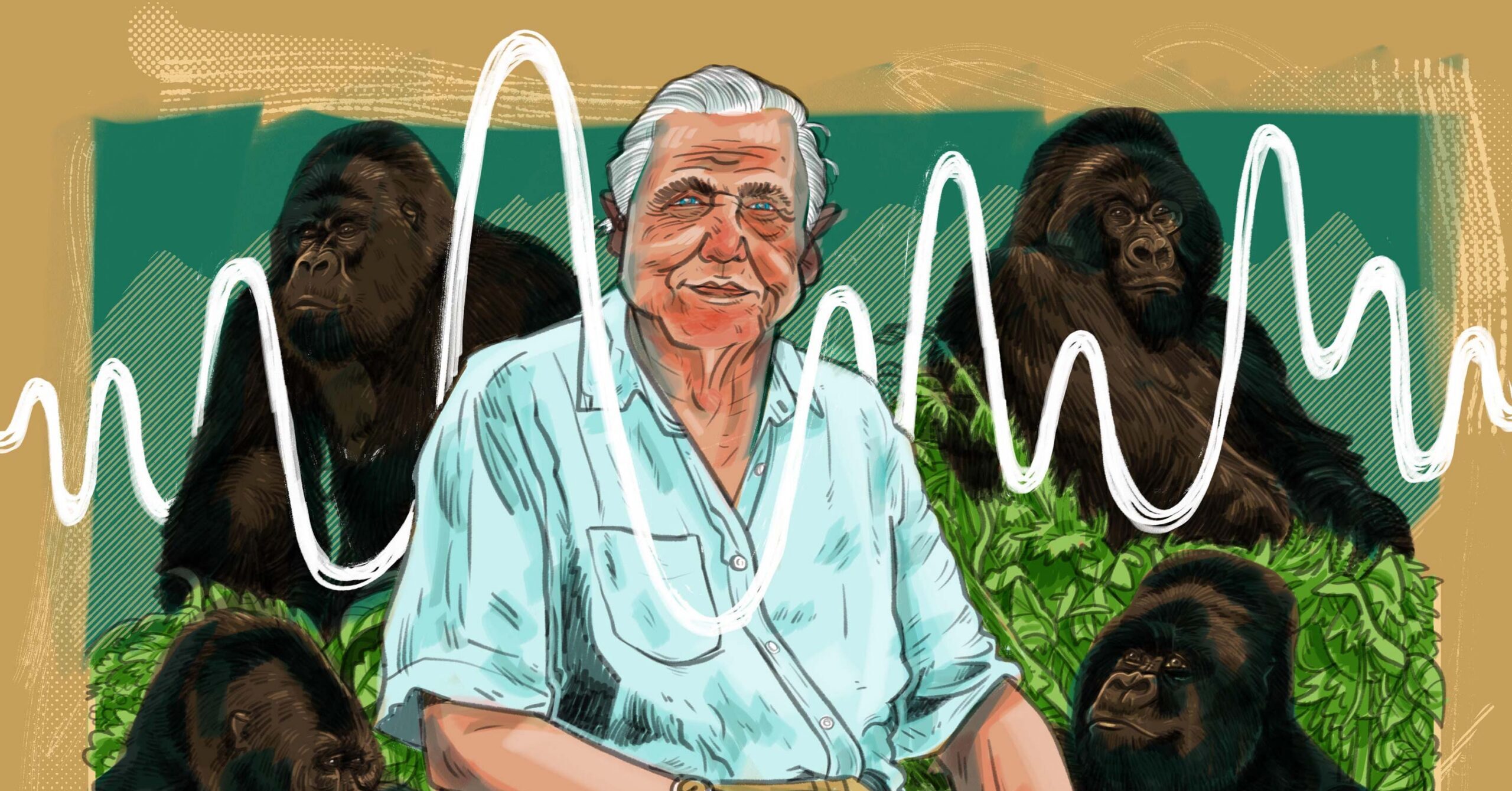 David Attenborough fyller 100 – rösten som format generationer
