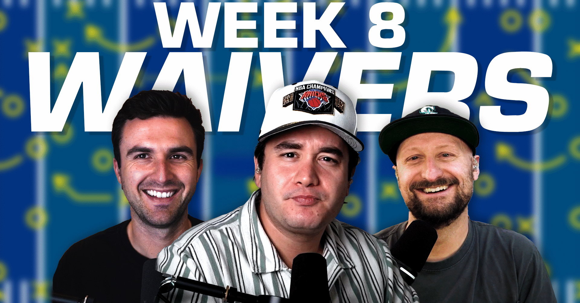 Week 8 Waiver Wire Must-Add Players, Kevin O’Connell Questions, Fixing ...